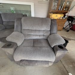 2 Grey Couches