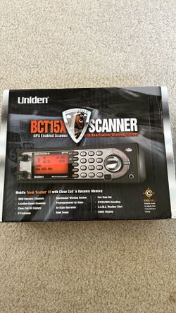 Uniden Bear Tracker Scanner