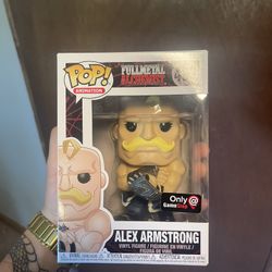 Alex Armstrong Funko pop GameStop Exclusive