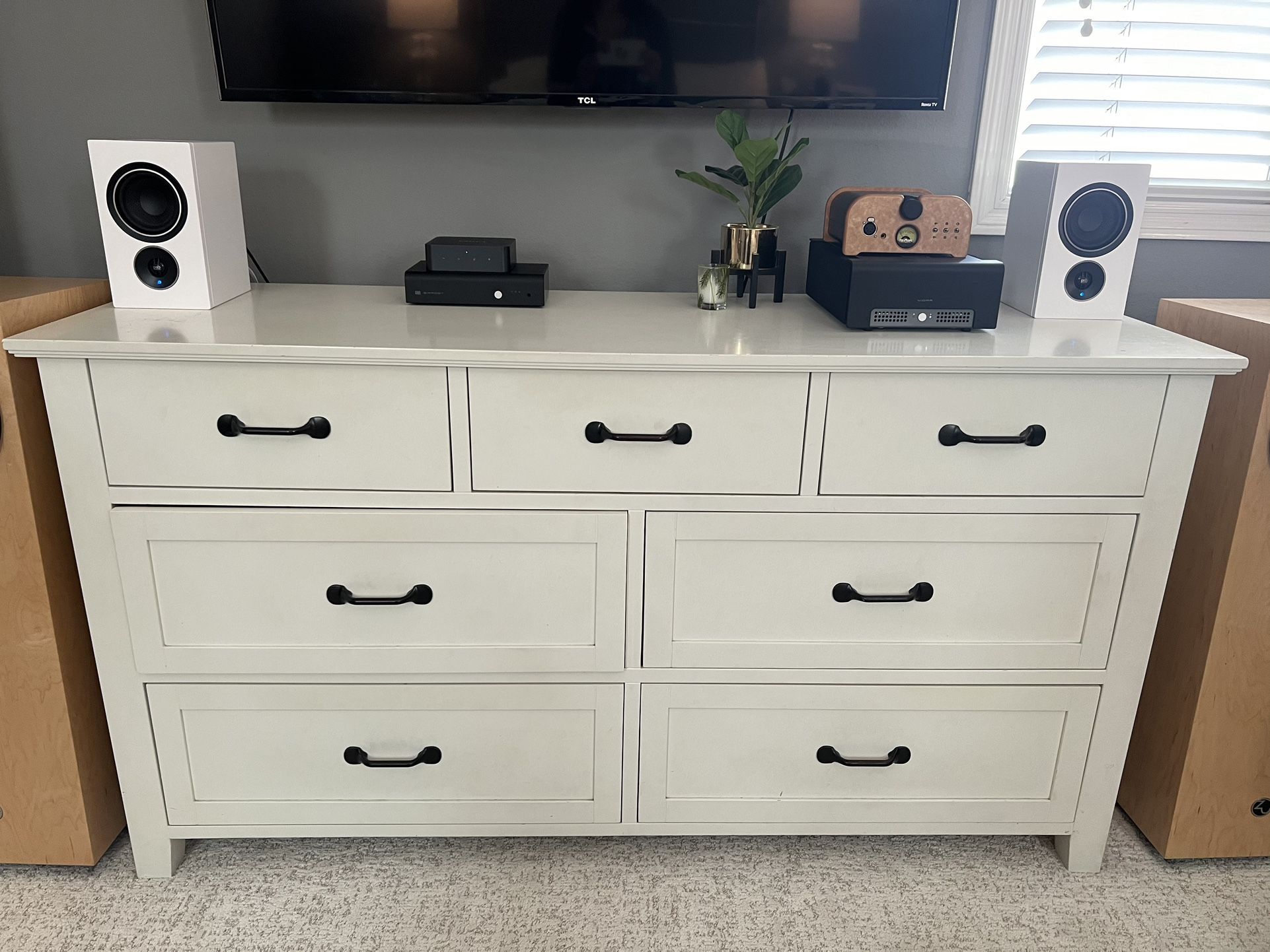 Used - Pottery Barn Stratton 7-Drawer Dresser - White