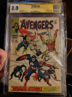Avengers #58 CGC 8.0