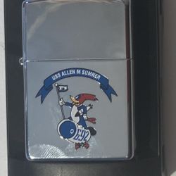Vintage Zippo USS Allen M. Sumner DD-692 Destroyer