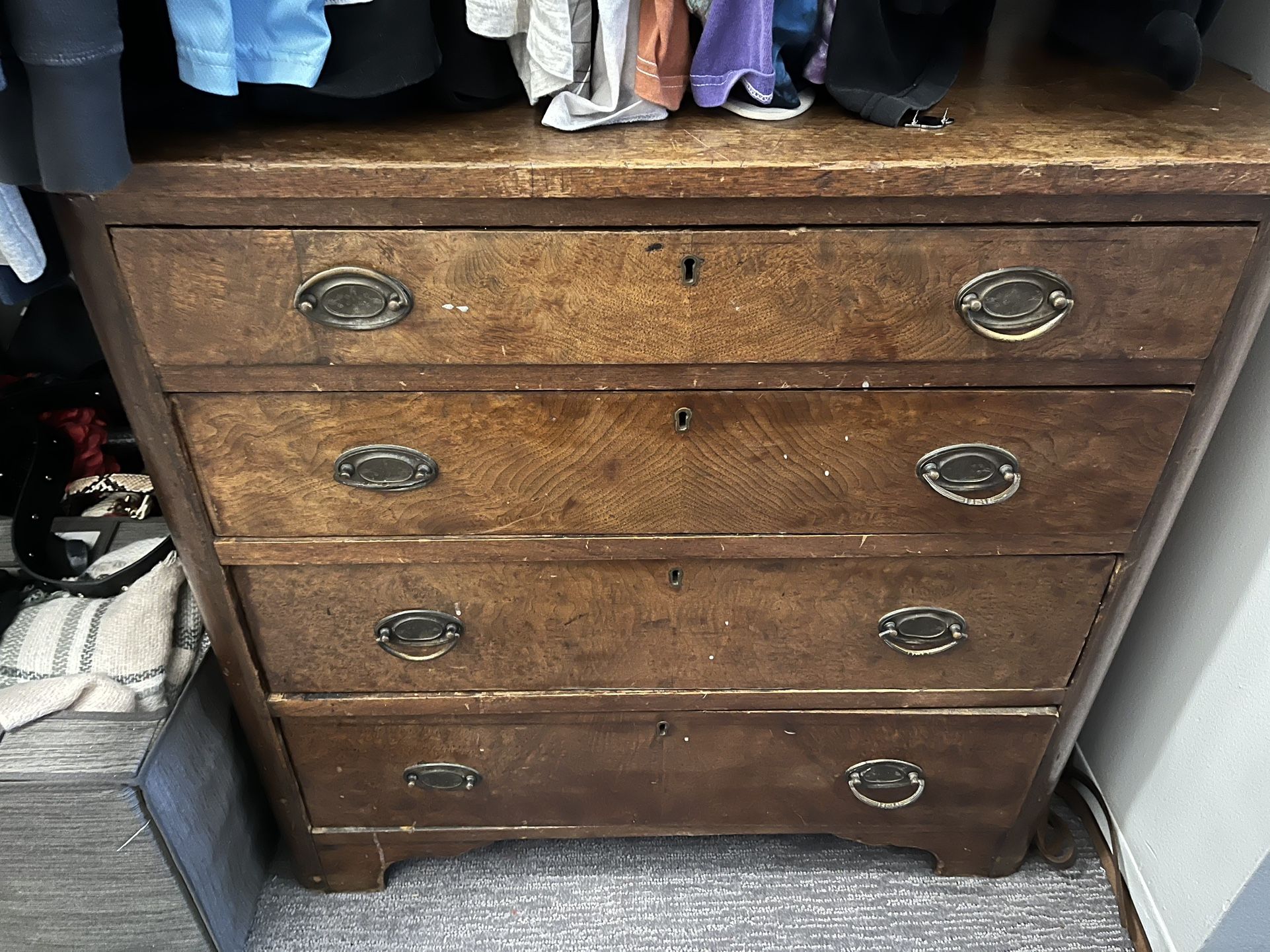 Antique Wooden Dresser