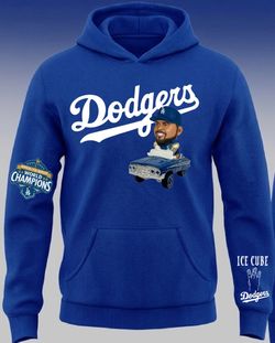 Dodgers x Ice Cube Hoodie New S-5XL