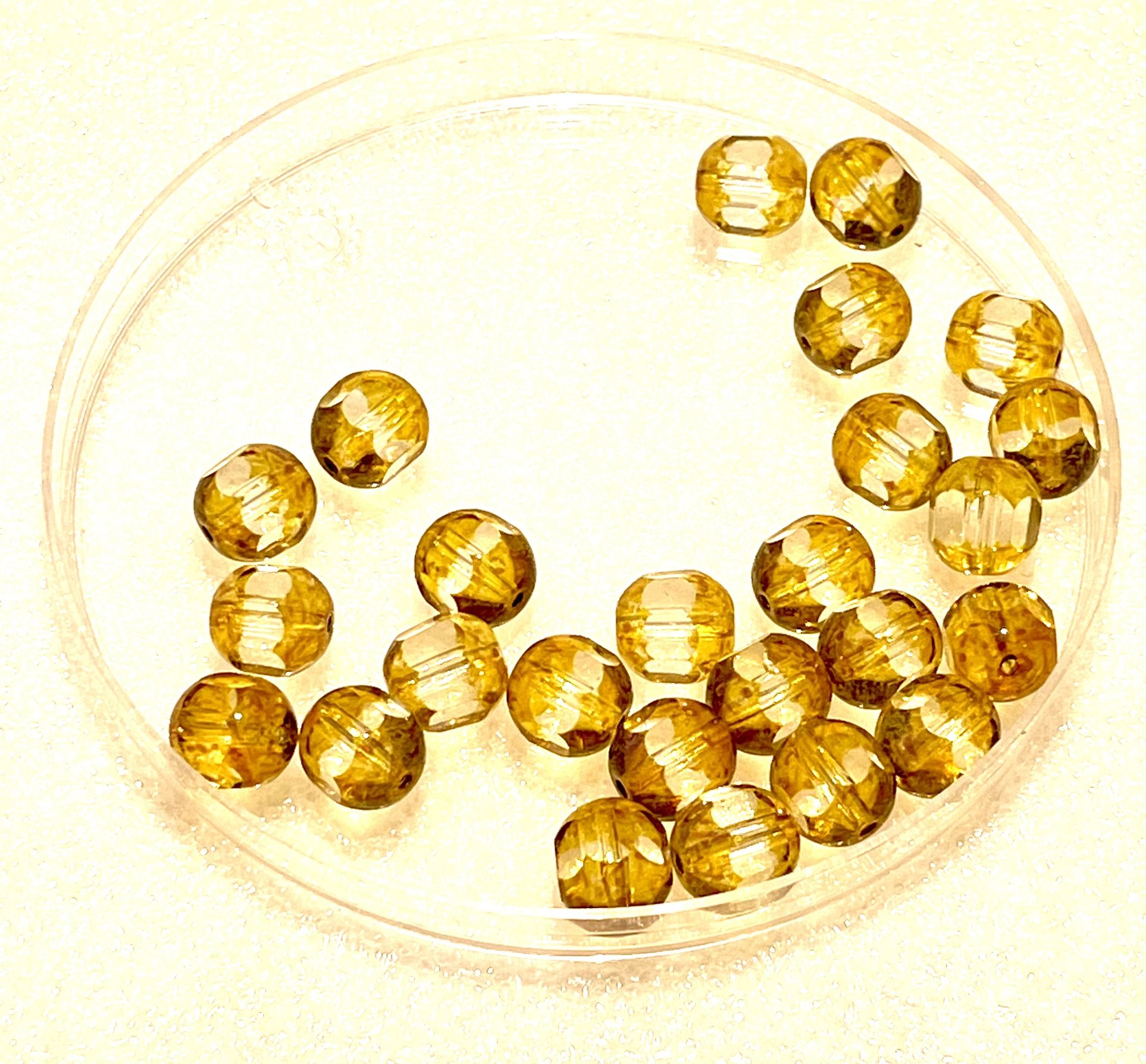 Lot Of 25 Citrine Beads