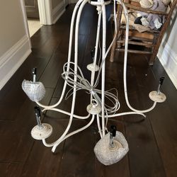 Farmhouse Country Five Light Chandelier