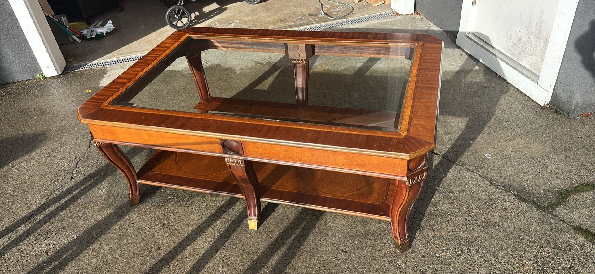 Coffee Table With Glass Top