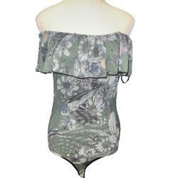 Bebe Floral Bodysuit 