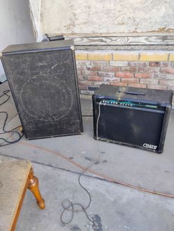 Crate 120w Amp/Fender 15" Speaker