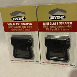 2 Mini Glass Scraper