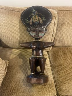 African Handcrafted Statue