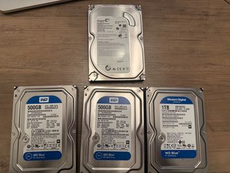 500 GB Sata hard drives