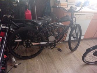 Bike with the motor