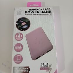 Power Bank New ready to use!
Small and super portable!
Only 8 dollars. 
Incredible deal