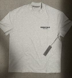 Essentials Crew Neck T Shirt Light Oatmeal