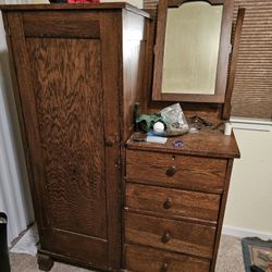 Antique Wardrobe 