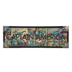 [Poster Board - Marvel Comics] Captain America Action Feature (1x30x10)