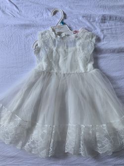 New white dress size 24 months
