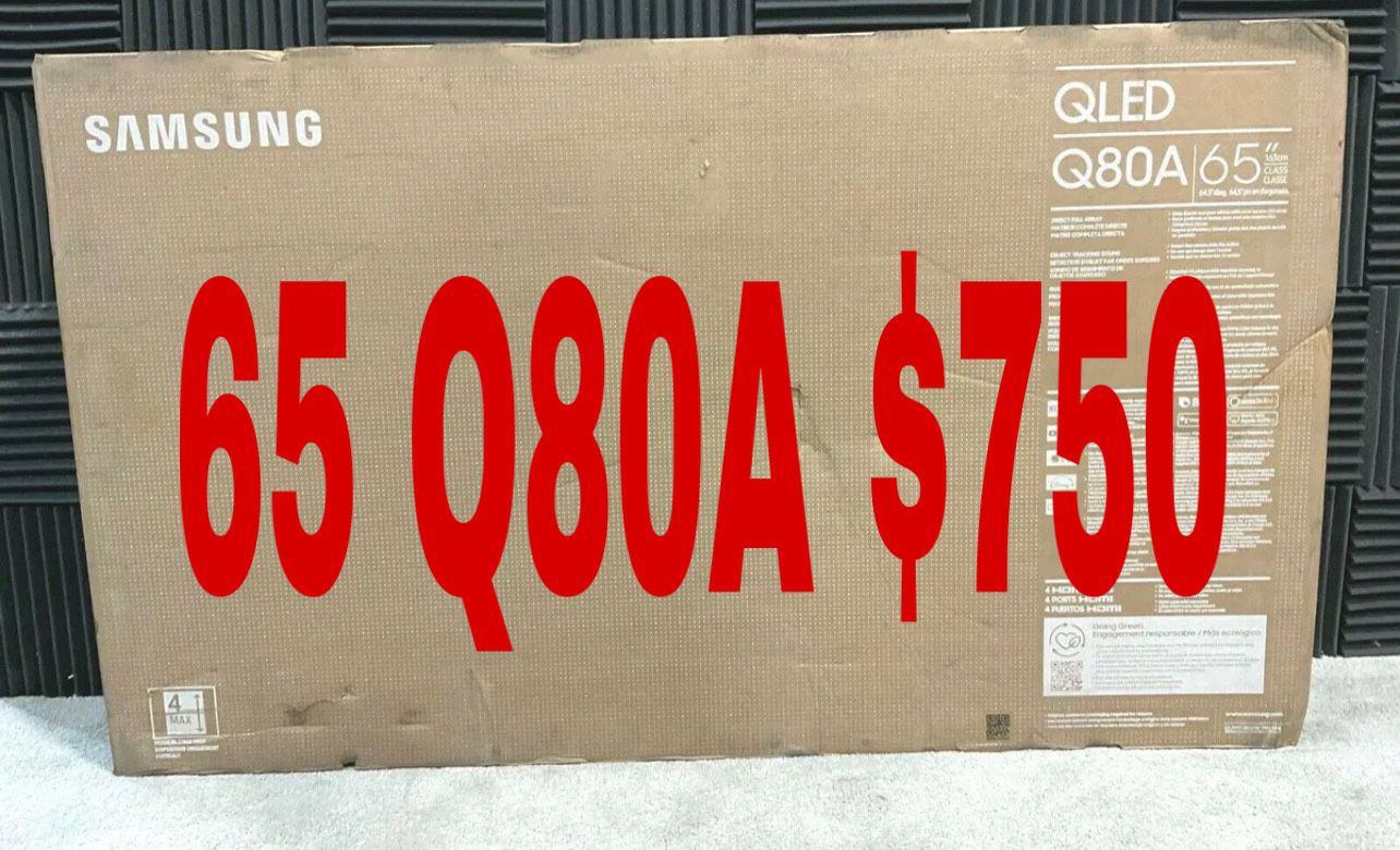Samsung 65inch QLED $750