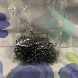 Gunmetal Silver/ Dark Silver Earring Hookers