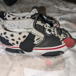Dalmatian Toddler Vans Size 4.5