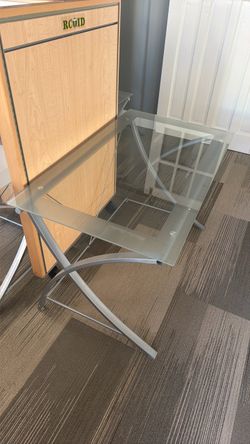 Glass office tables