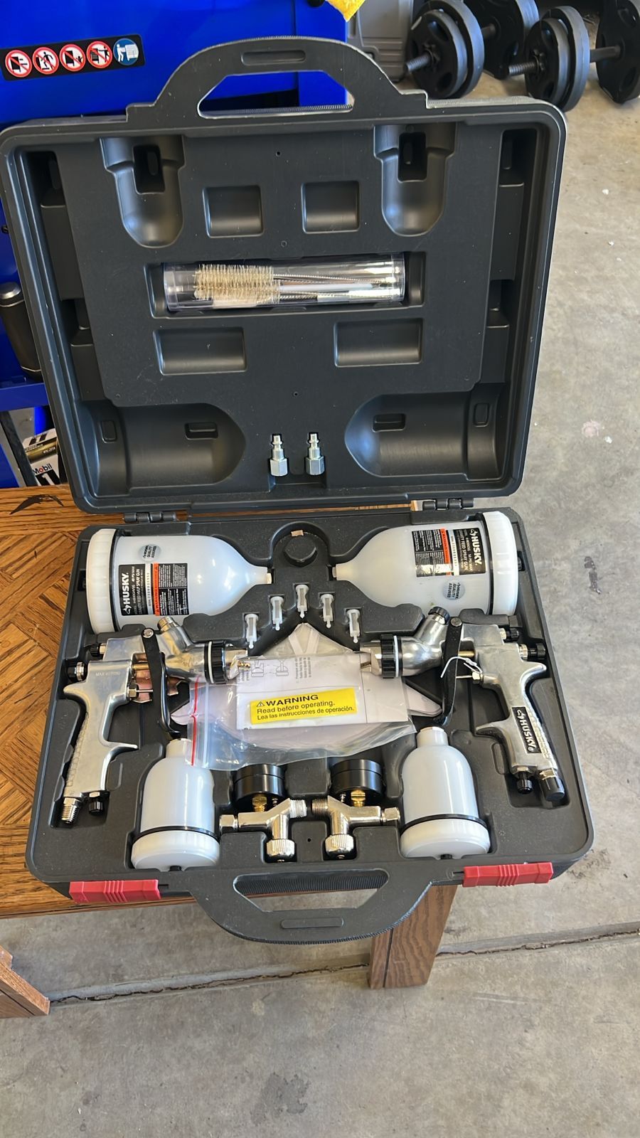 Gravity Feed Spray Gun Kit