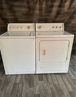 Kenmore washer and gas dryer laundry set