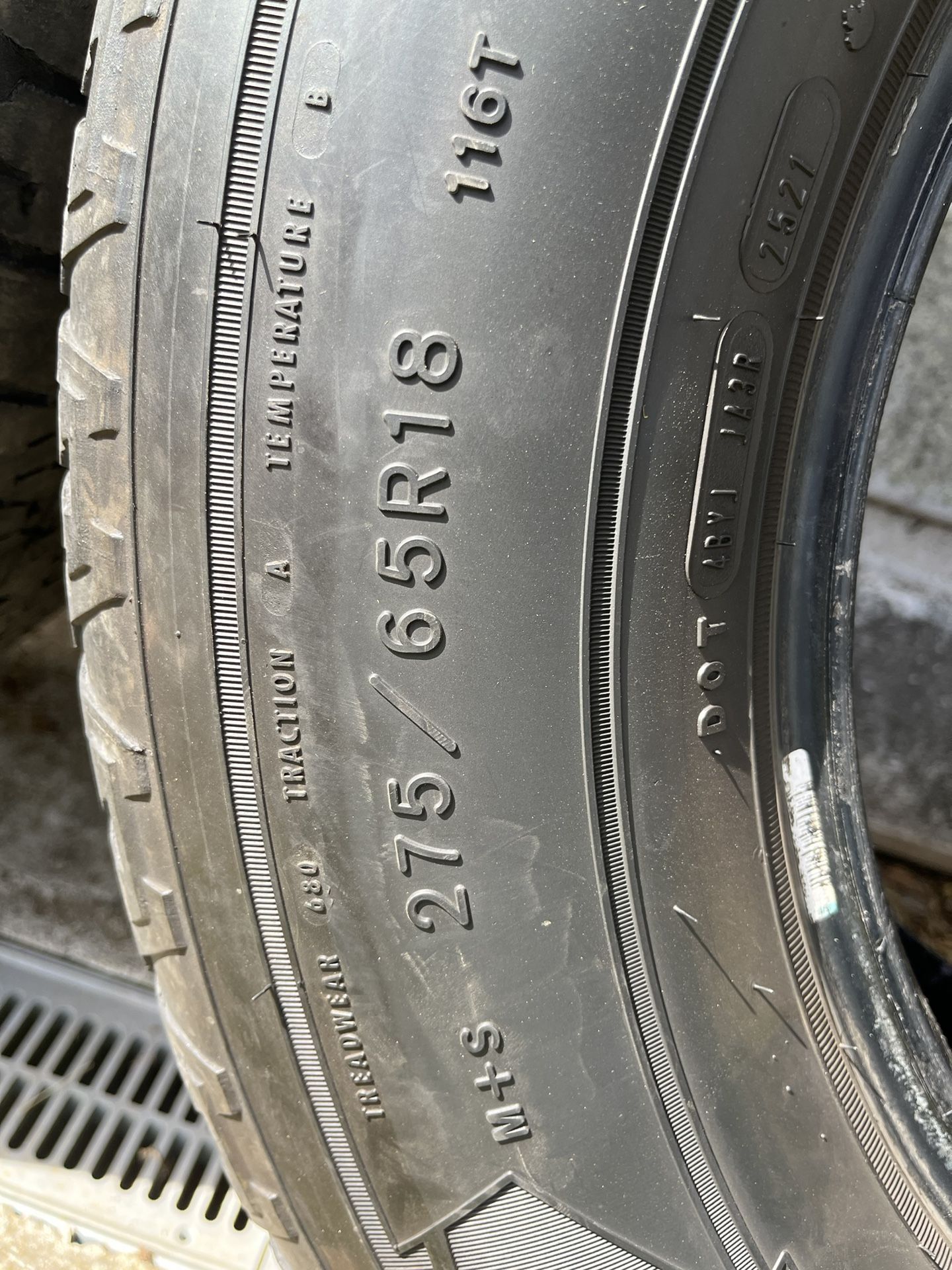 275/65R18 Goodyear Wrangler
