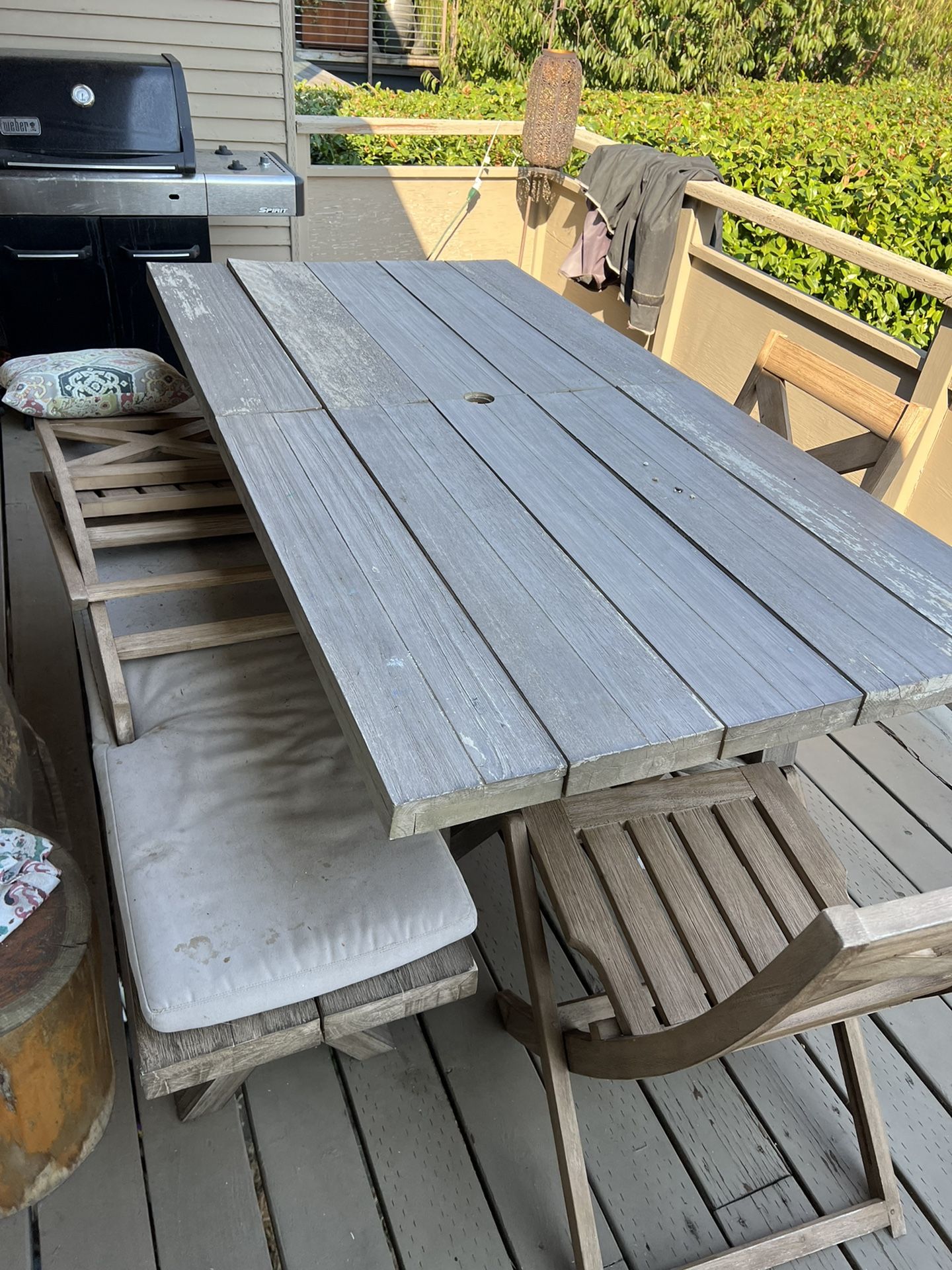 West Elm Outdoor Dining Table for Sale in Seattle, WA OfferUp
