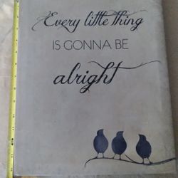 "Every Little Thing" Canvas Wall Art.