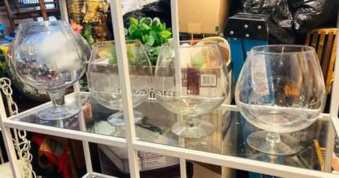 4 BiG glass cups