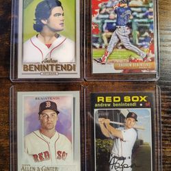 ANDREW BENINTENDI BASEBALL CARD LOT!!