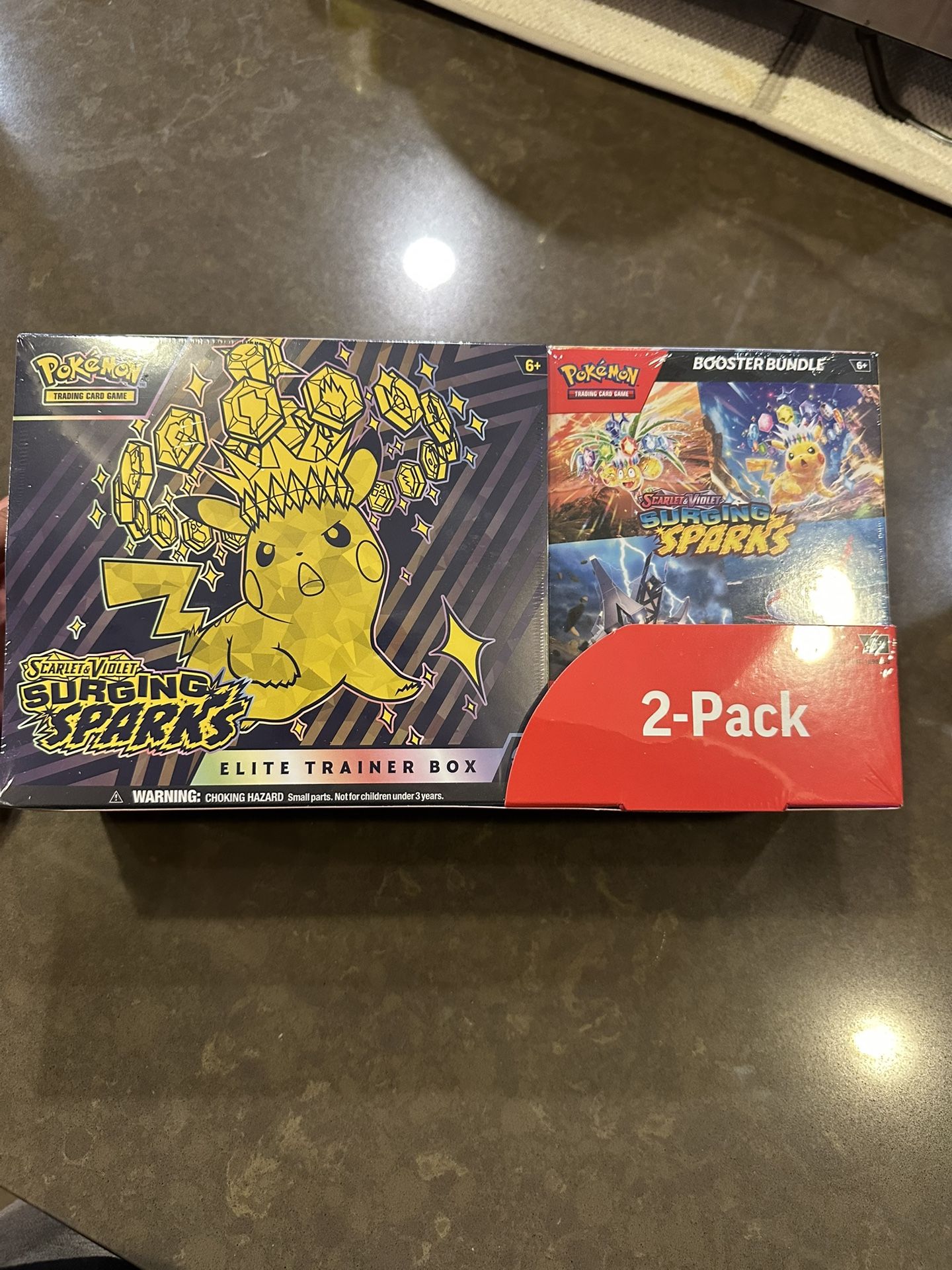 pokemon cards surging sparks pack