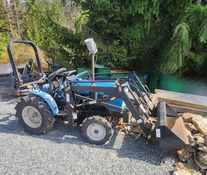 Tractor Yanmar 1401d 4x4 with Loader and Rototiller * price in description *