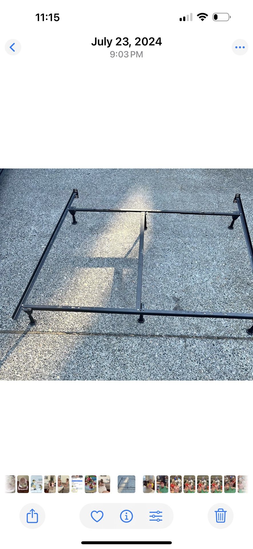 Queen Size Bed Frame 