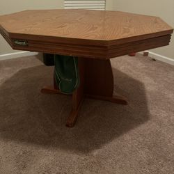 Poker/Bumper Pool Table 