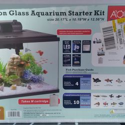 10 Gal Fish Tank Complete Kit