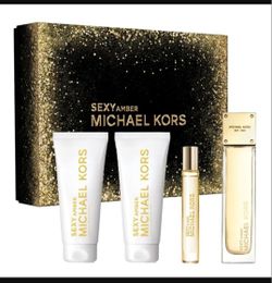 Sexy Amber Michael Kors Eau de Parfum 4 Psc Gift Set
