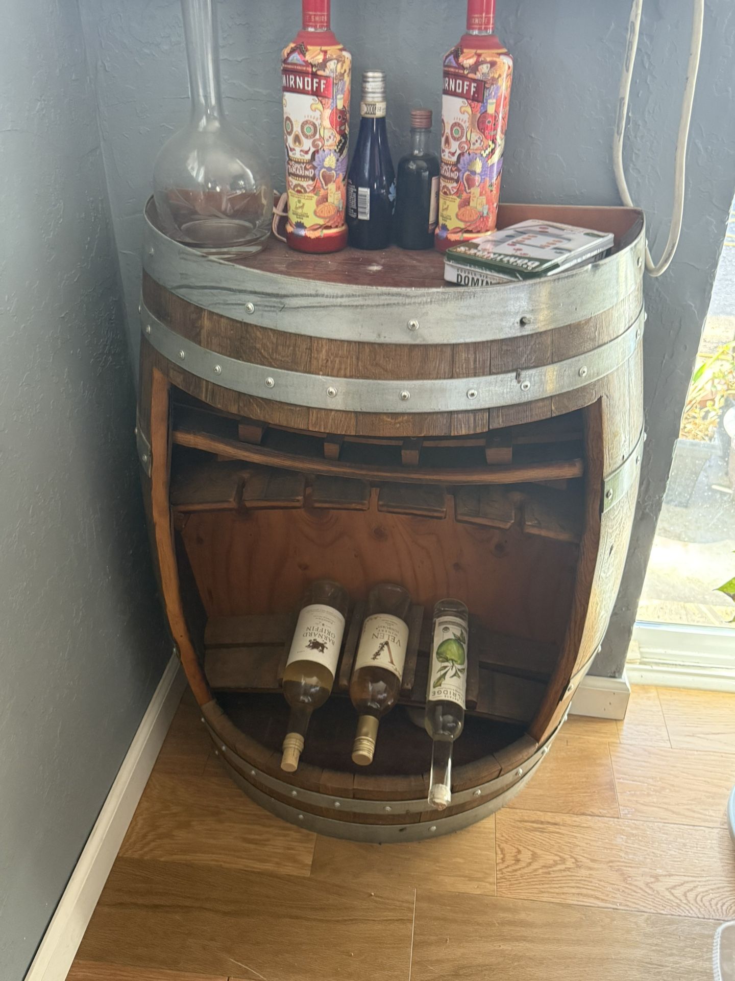 Wine Stand Barrel
