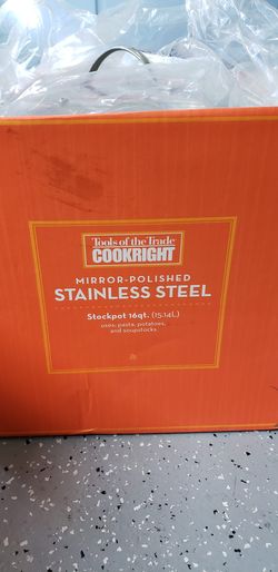 16 QT stainless steel stockpot