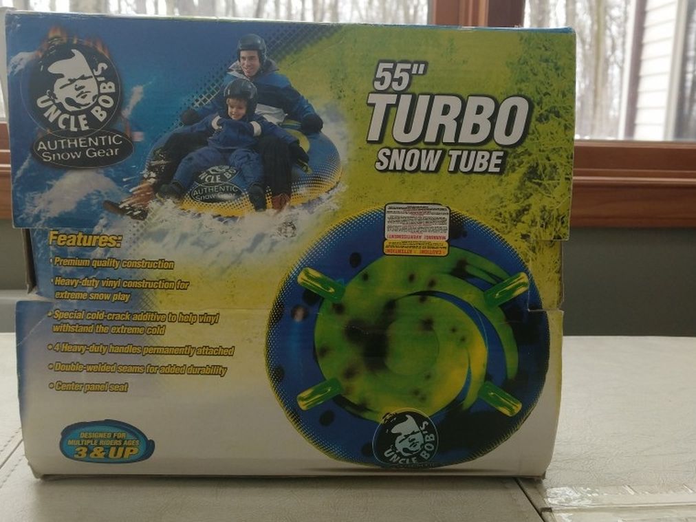 55" Inflatable Snow Tube