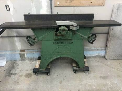 Original Northfield 8" Jointer / Shaper And 2 Motors
