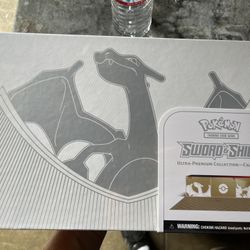 Pokemon sword and shield charizard ultra premium collection box