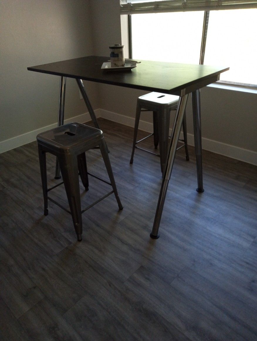Adjustable Table & Stools