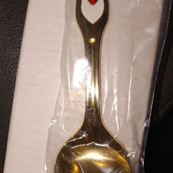 Brand New Super Rare Dozen Of 4"goldtone 2006 Collector Spoon Deal