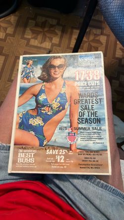 Hard back Montgomery Wards catalog