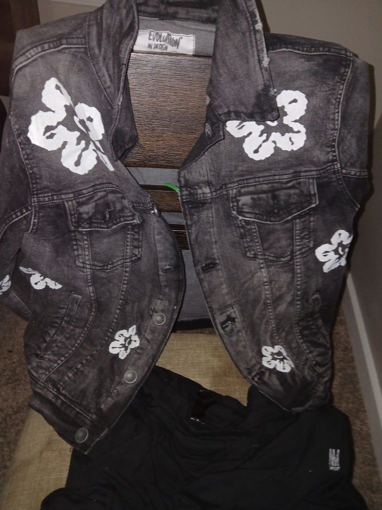 Chrome Heart Jean Jacket