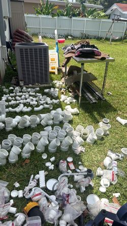 Piezas de PVC plomeria