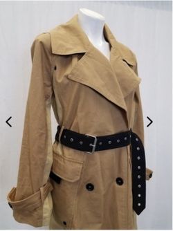 Women’s Trench Coat - Avec Les Filles, Tan & Beige $25 obo